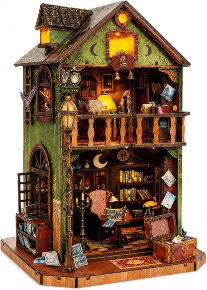 Plymagic DIY Mini House - Owl Library