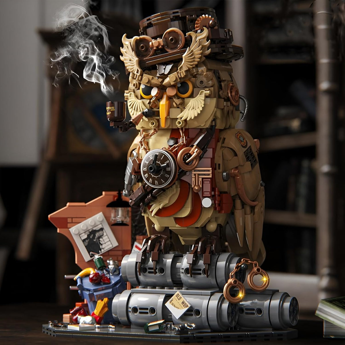 Plymagic Assembly Model - Private Investigator Owl