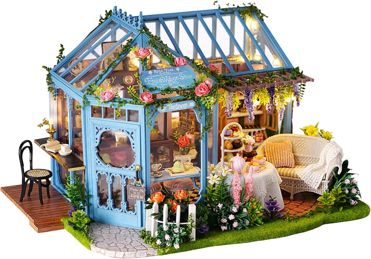 Plymagic DIY Mini House - Rose Courtyard Secondary image