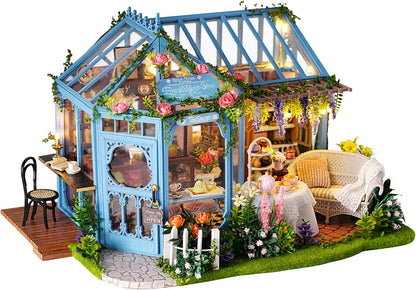 Plymagic DIY Mini House - Rose Courtyard