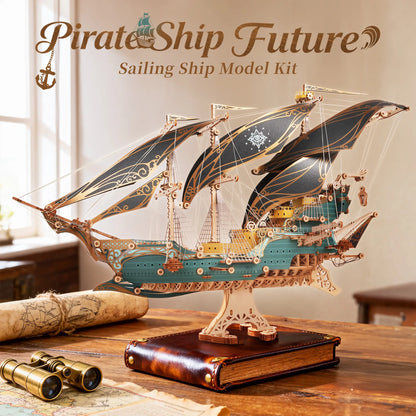 Plymagic Assembly Model - Pirate Ship