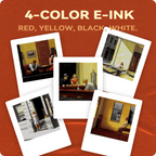 E-Ink Fridge Magnet