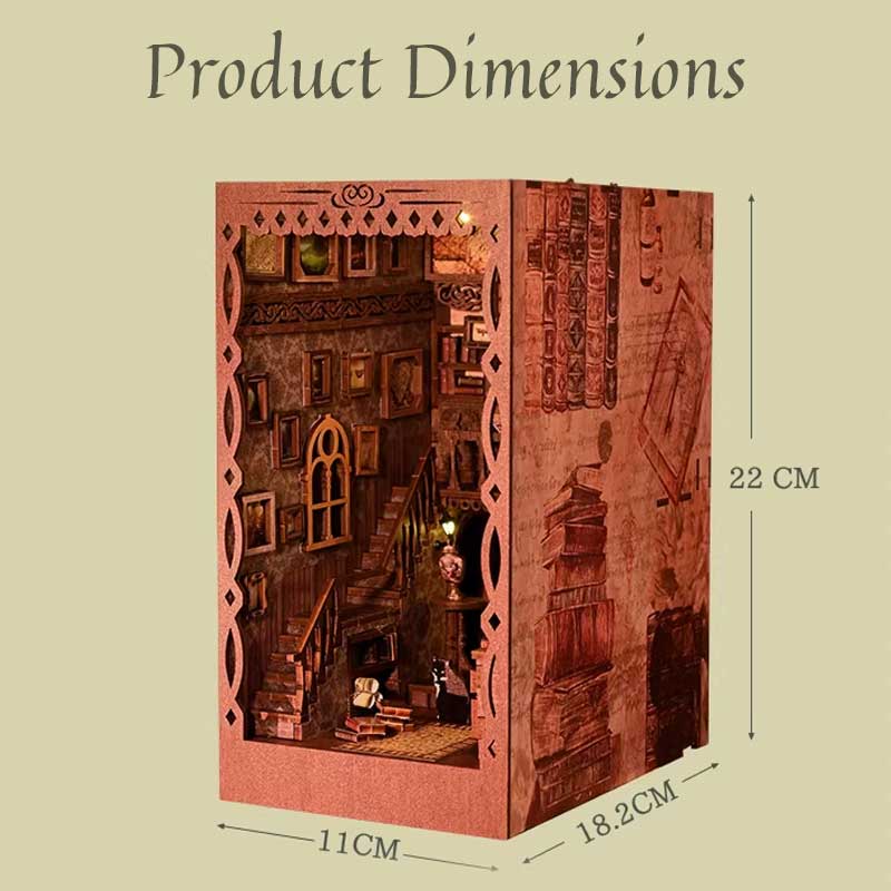Plymagic DIY Book Nook - Medieval Study