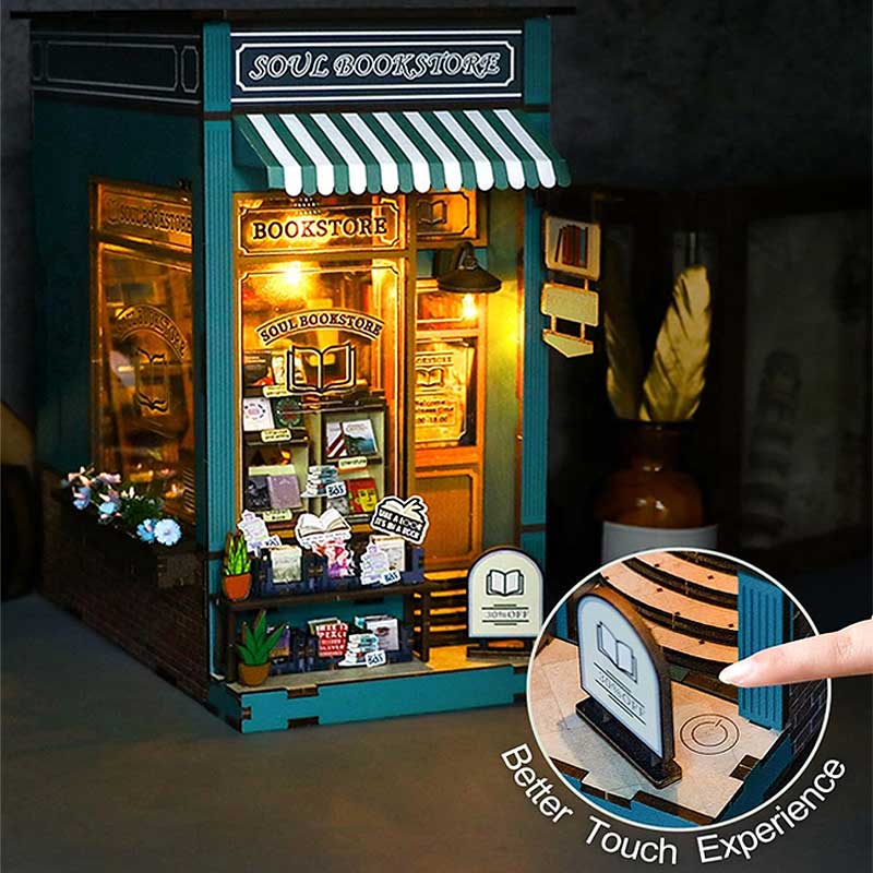 Plymagic DIY Book Nook - Bookstore