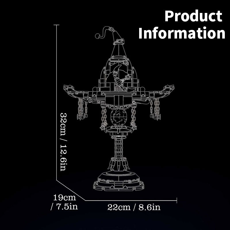 Plymagic Assembly Model - Magic Hat Table Lamp