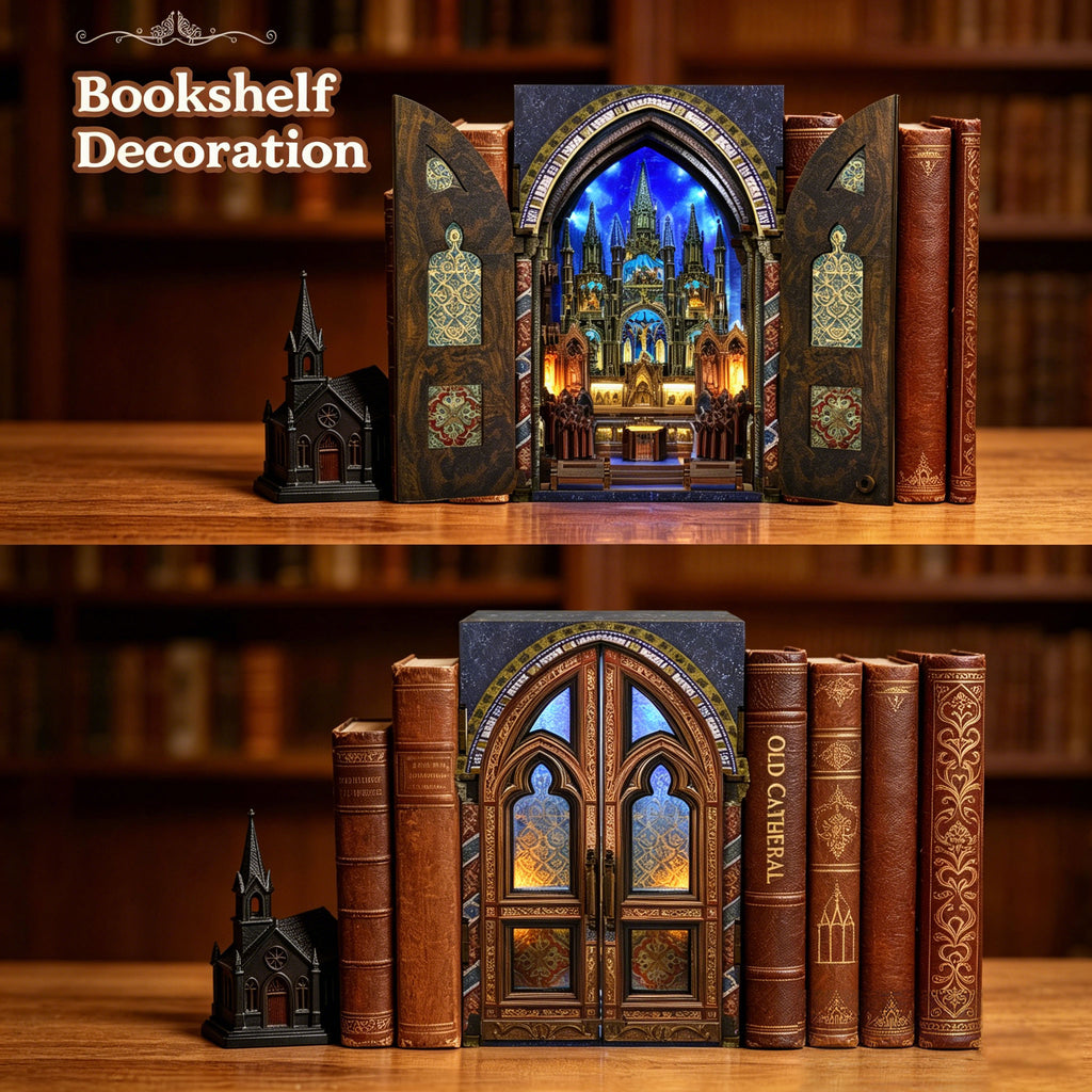 Plymagic DIY Book Nook - Notre-Dame Basilica