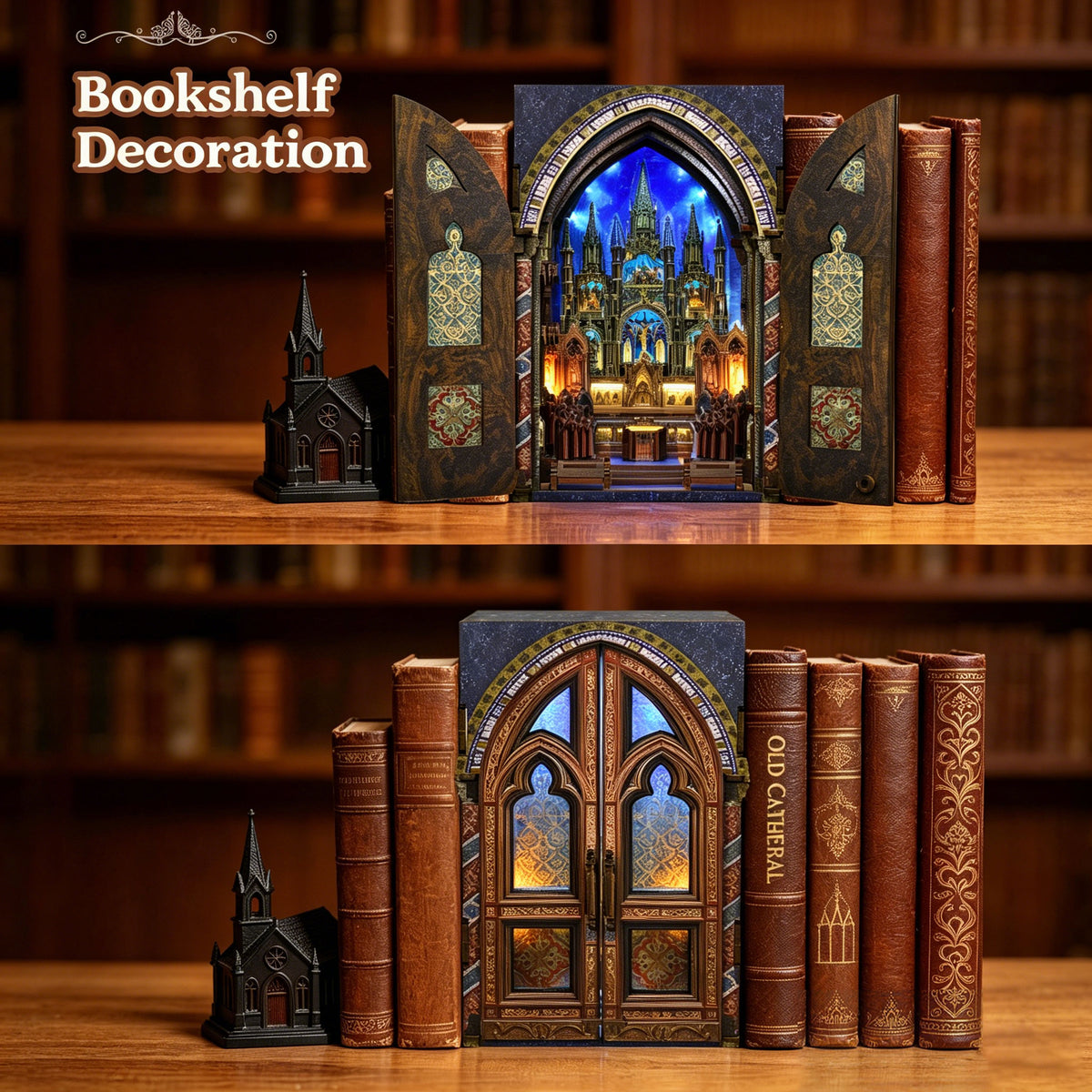 Plymagic DIY Book Nook - Notre-Dame Basilica