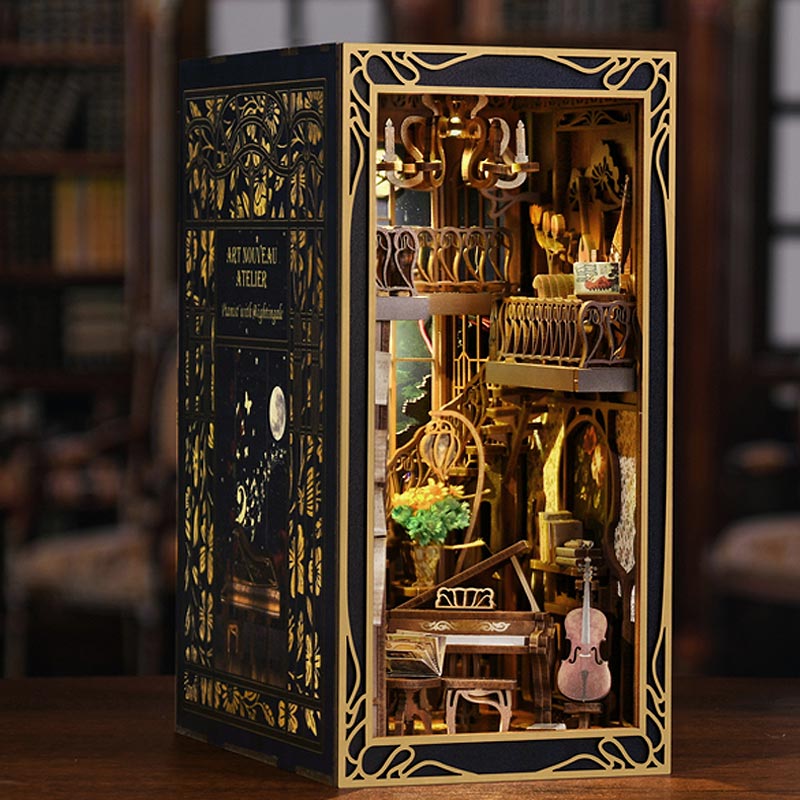 Plymagic DIY Book Nook - Nightingale Piano Room