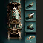 Plymagic Assembly Model - Steampunk Train