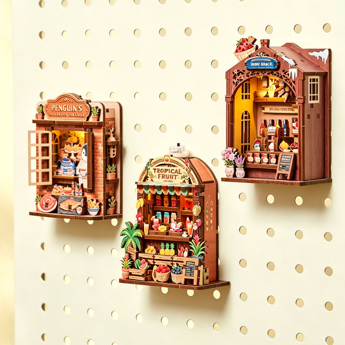 Plymagic DIY Fridge Magnets - Cottage Fridge Magnet