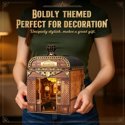 Plymagic DIY Book Nook -  Retro Train