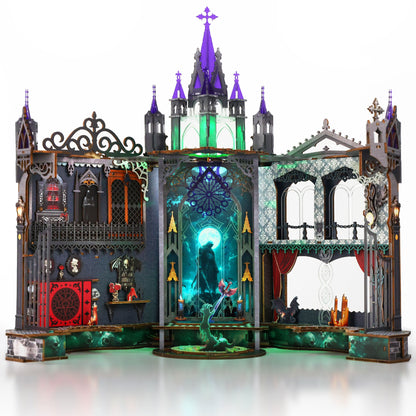 Plymagic DIY Book Nook -  Gothic Castle