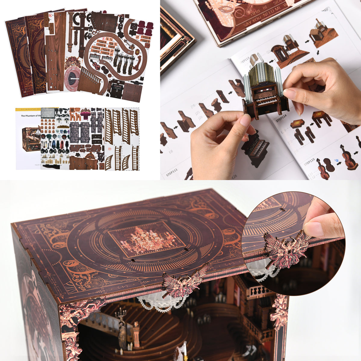 Plymagic DIY Book Nook - The Phantom of the Opera MAX
