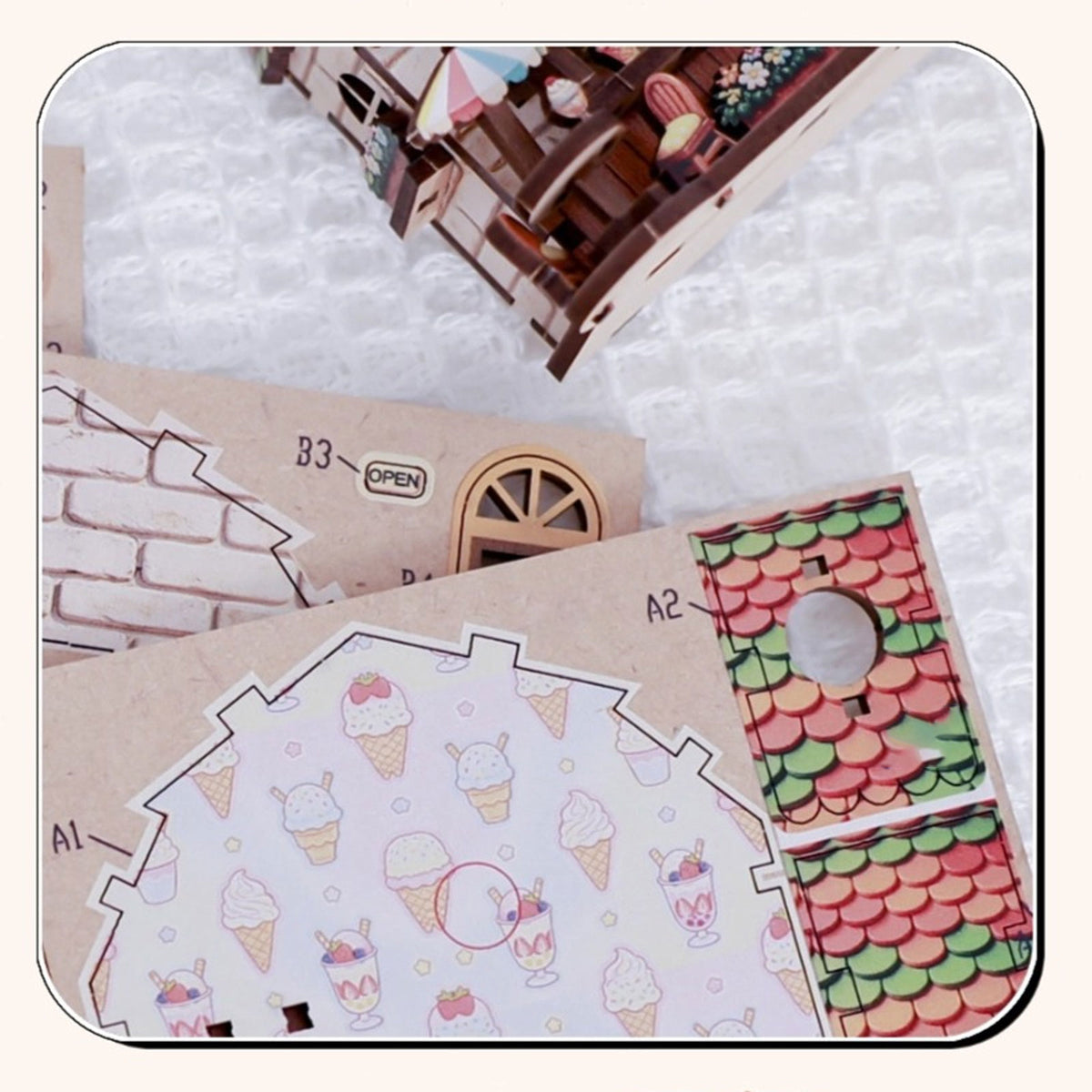 Plymagic DIY Fridge Magnets - Mini Market