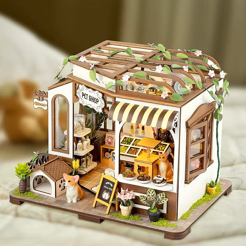 Plymagic DIY Mini House - Pet Shop