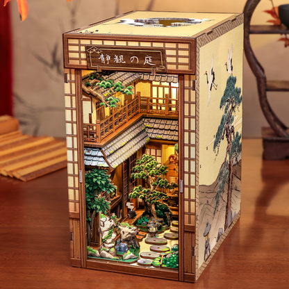Plymagic DIY Book Nook - Serene Courtyard