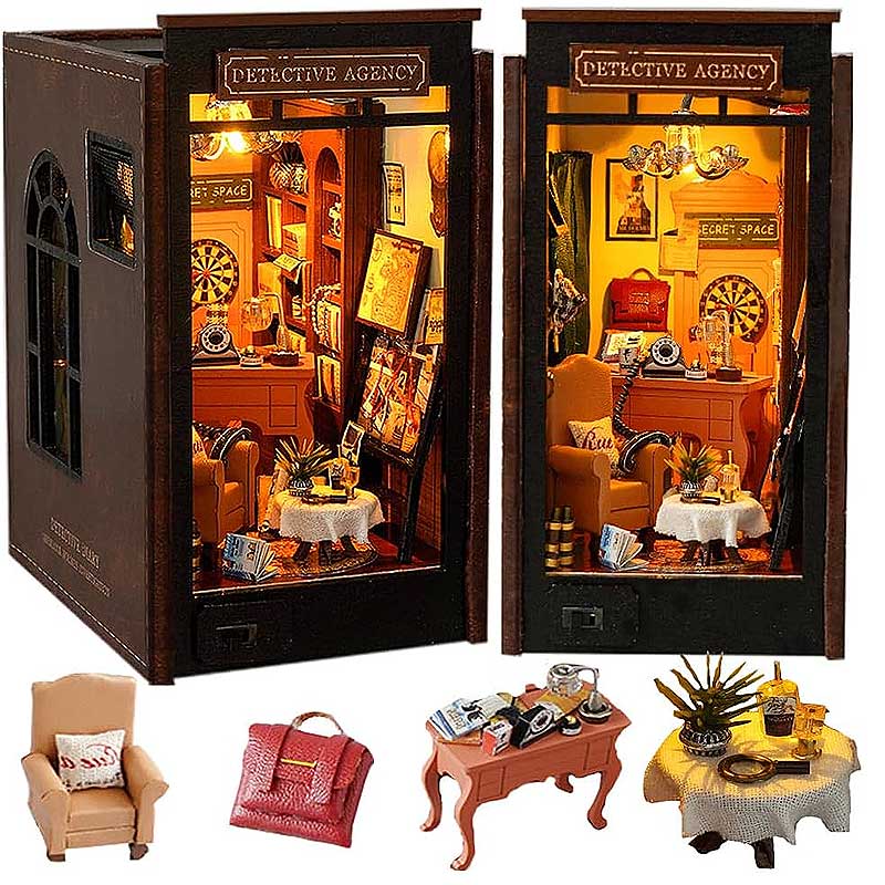 Plymagic DIY Book Nook - Detective Agency