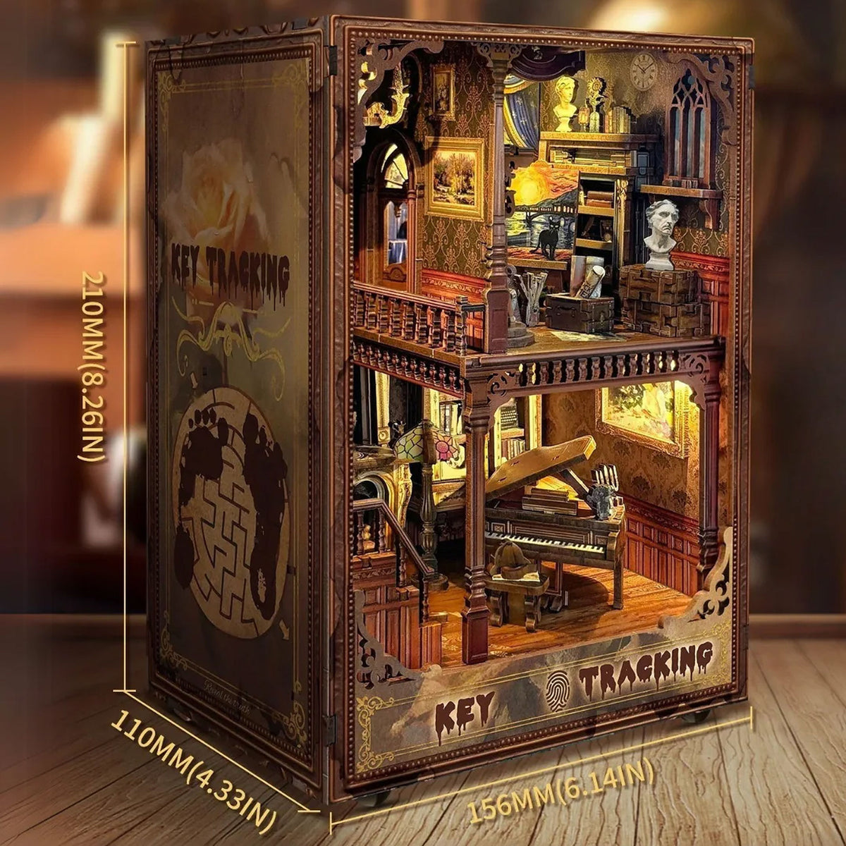 Plymagic DIY Book Nook - Mysterious Mansion