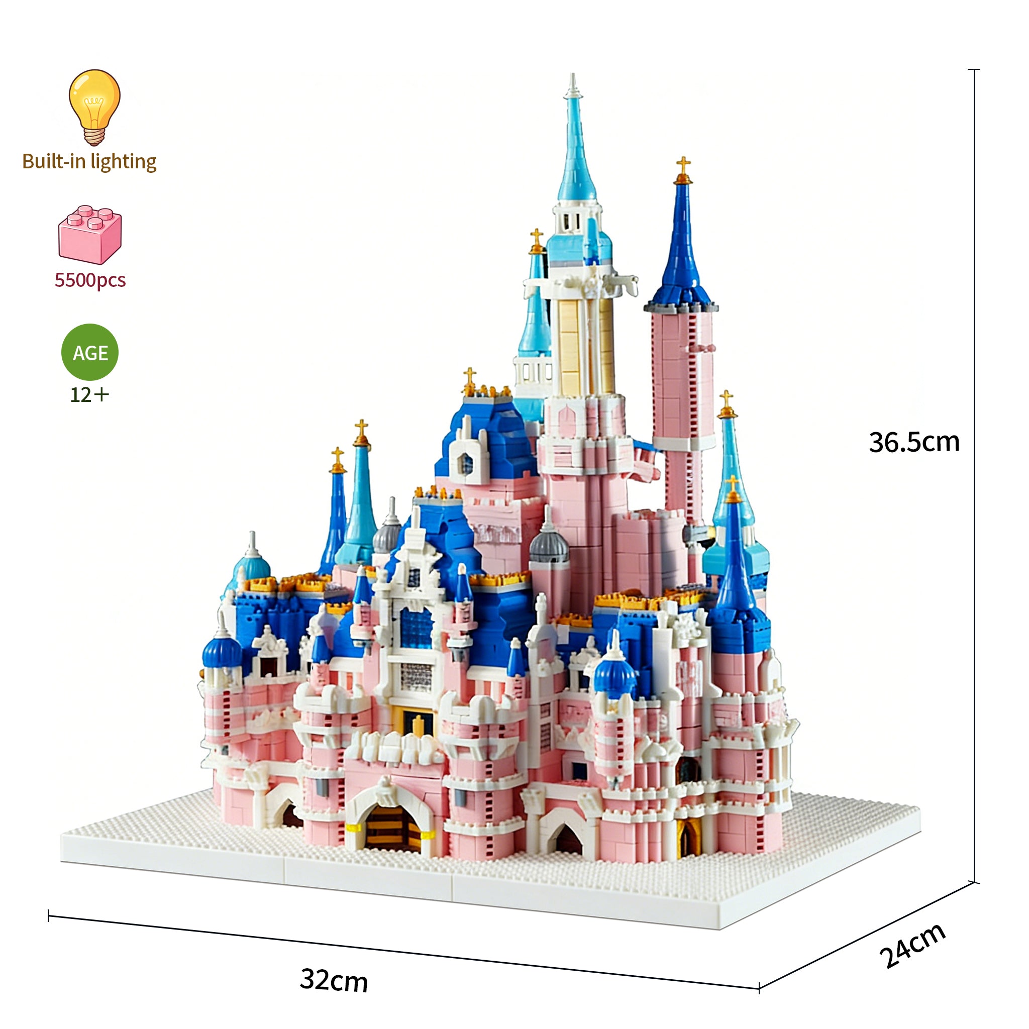 Plymagic Assembly Model - Fairy Tale Castle