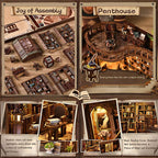 Plymagic DIY Book Nook Kit - Dreamy Book Hall