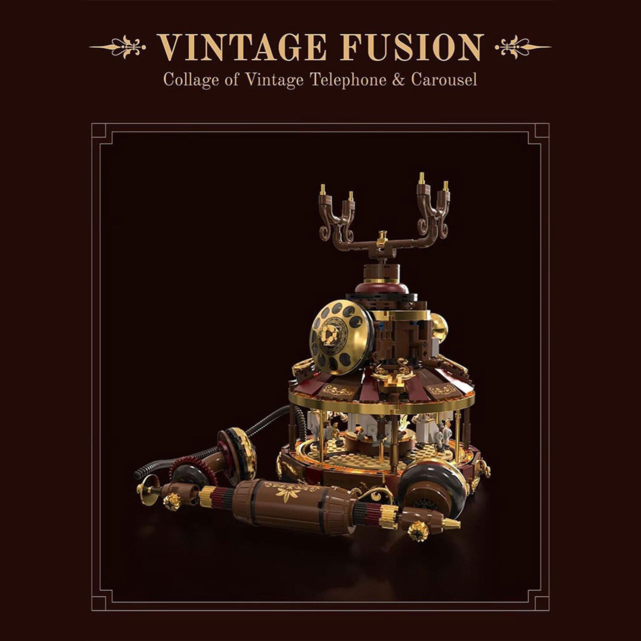 Plymagic Assembly Model - Vintage telephone carousel