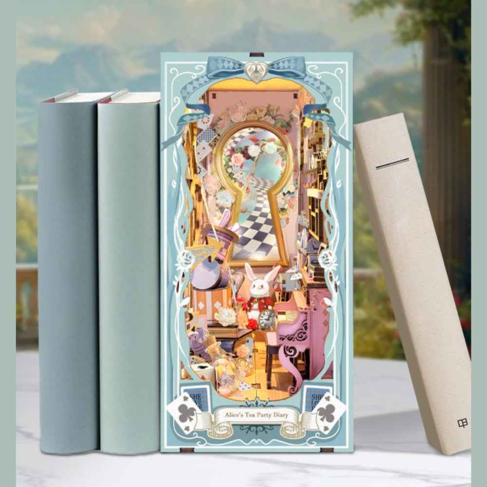Plymagic DIY Book Nook - Alice's Tea Party Diary Main image