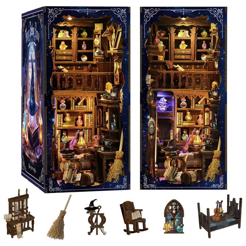 Plymagic DIY Book Nook - Magic House