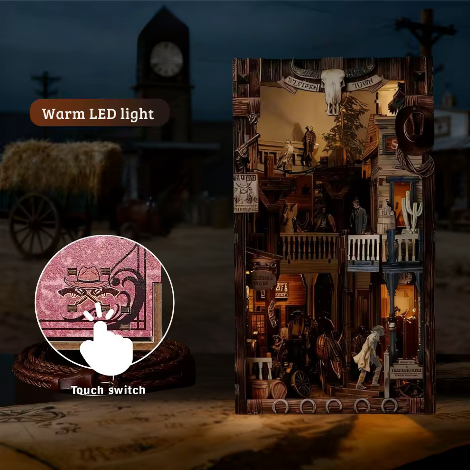 Plymagic DIY Book Nook - Wild West Saloon