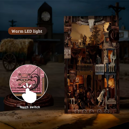 Plymagic DIY Book Nook - Wild West Saloon