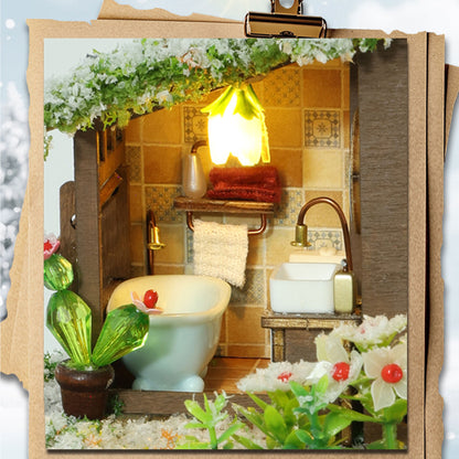 Plymagic DIY Mini House - Snowscape Villa