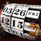 Plymagic Assembly Model - European Retro Style Calendar