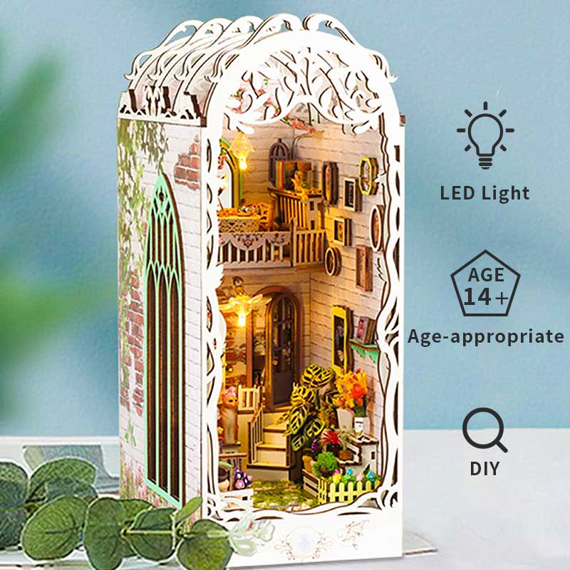 Plymagic DIY Book Nook - Flower House