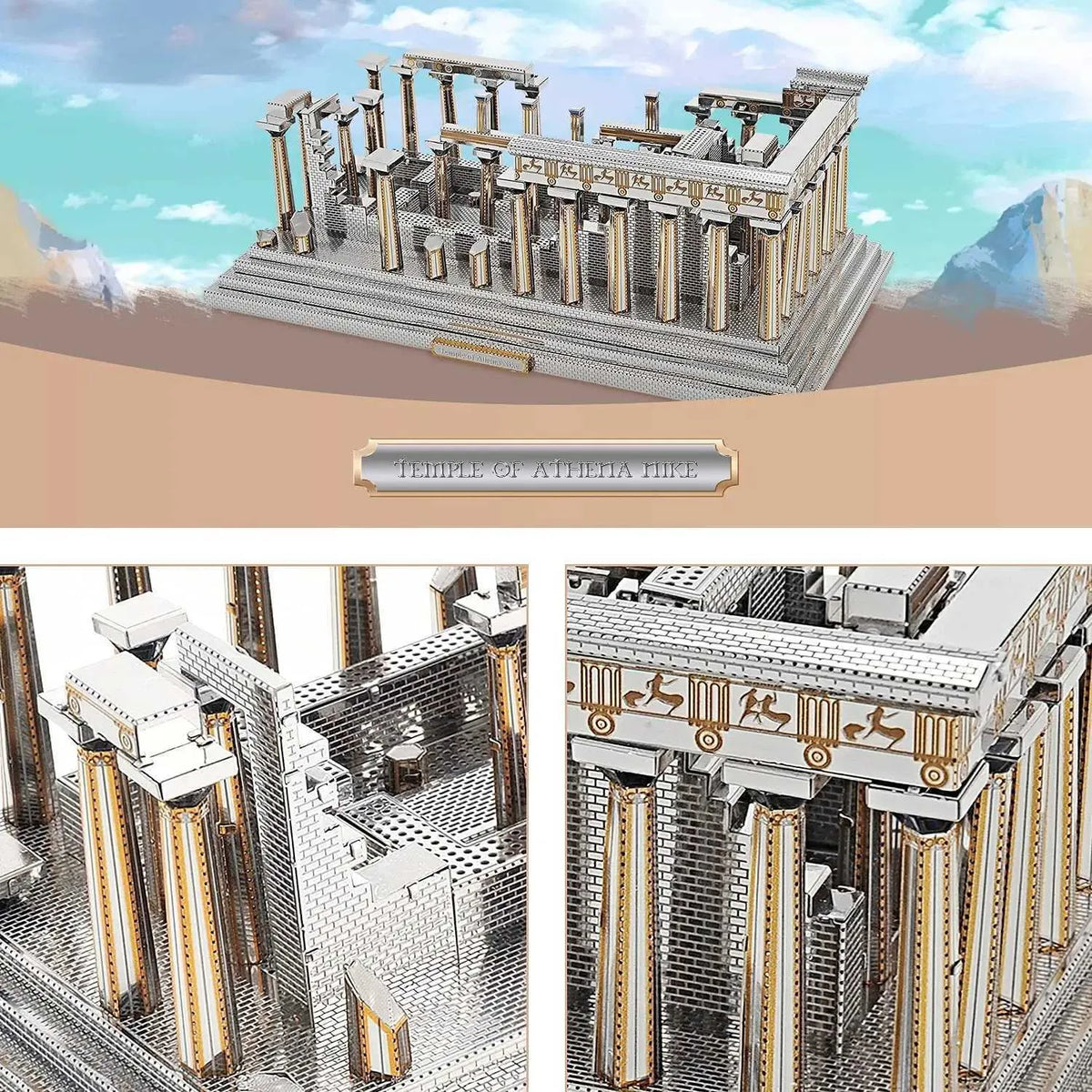 Plymagic Assembly Model - Temple of Athena