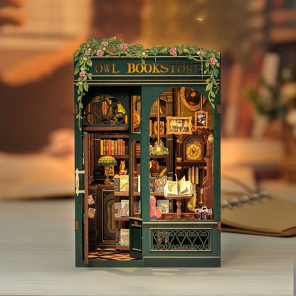 Plymagic DIY Book Nook - Vintage Bookstore