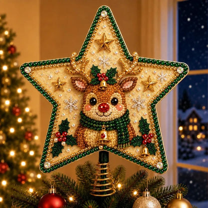 Plymagic DIY Pearl Art Tree Topper - 🎄🎅Christmas Celebration