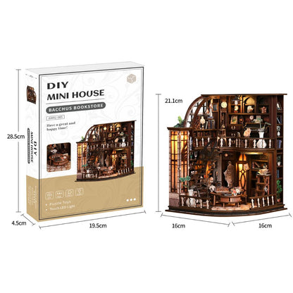Plymagic DIY Book Nook - Bacchus Bookstore