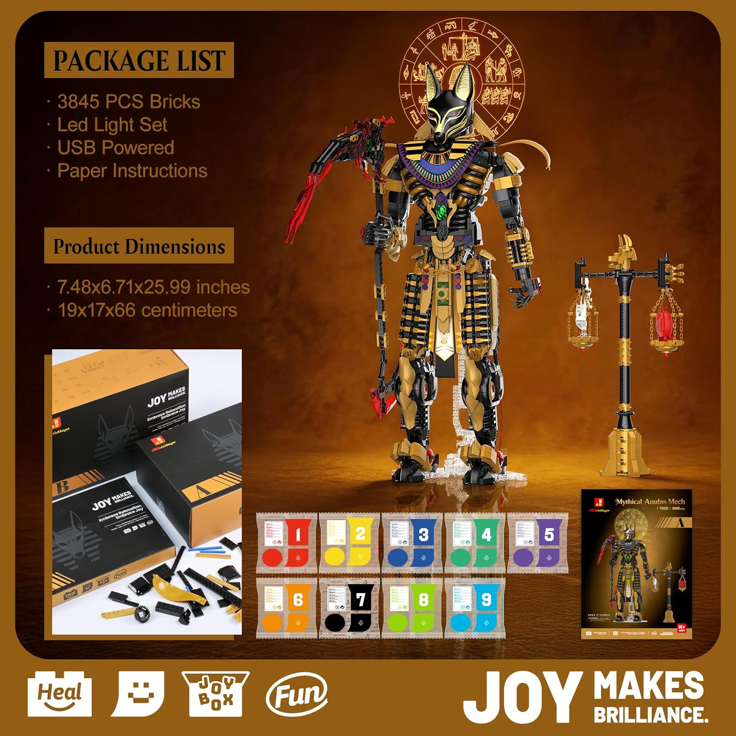 Plymagic Assembly Model - The Myth of Anubis