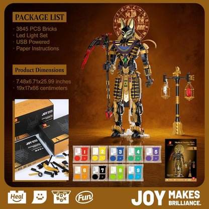 Plymagic Assembly Model - The Myth of Anubis