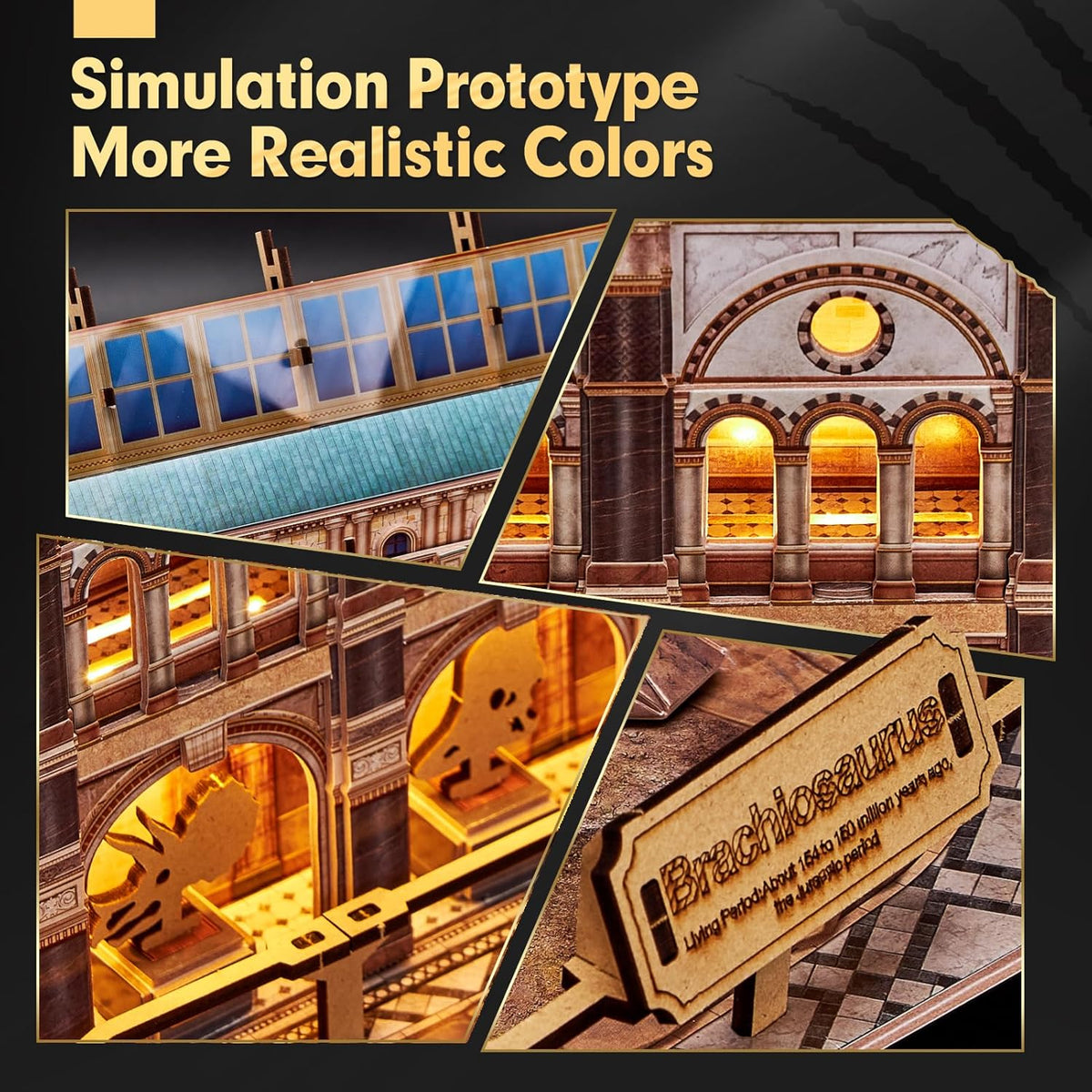 Plymagic Assembly Model - Dinosaur Museum