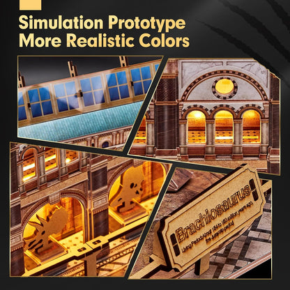 Plymagic Assembly Model - Dinosaur Museum