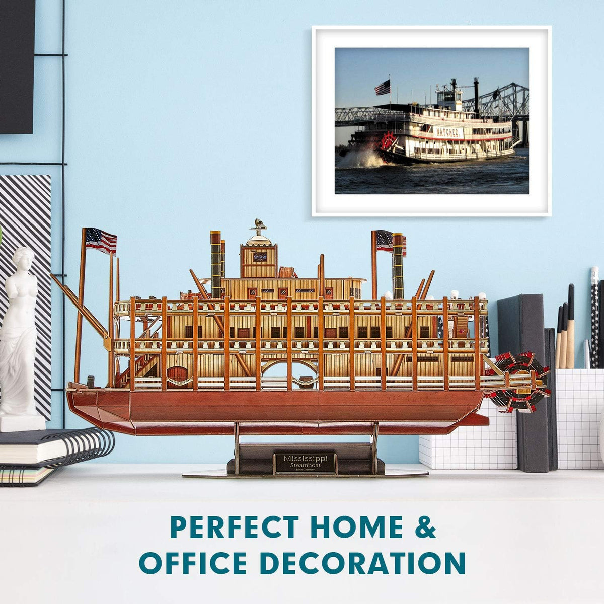 Plymagic Assembly Model - Mississippi Steamboat