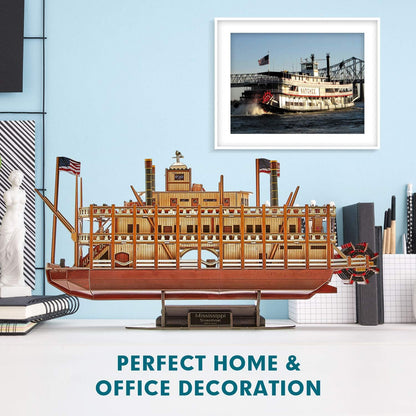 Plymagic Assembly Model - Mississippi Steamboat