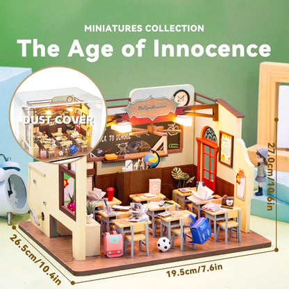Plymagic DIY Mini House - Back to School