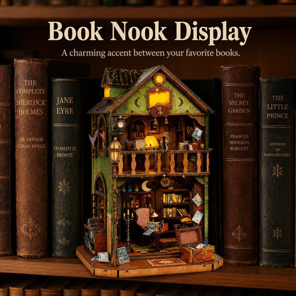 Plymagic DIY Mini House - Owl Library