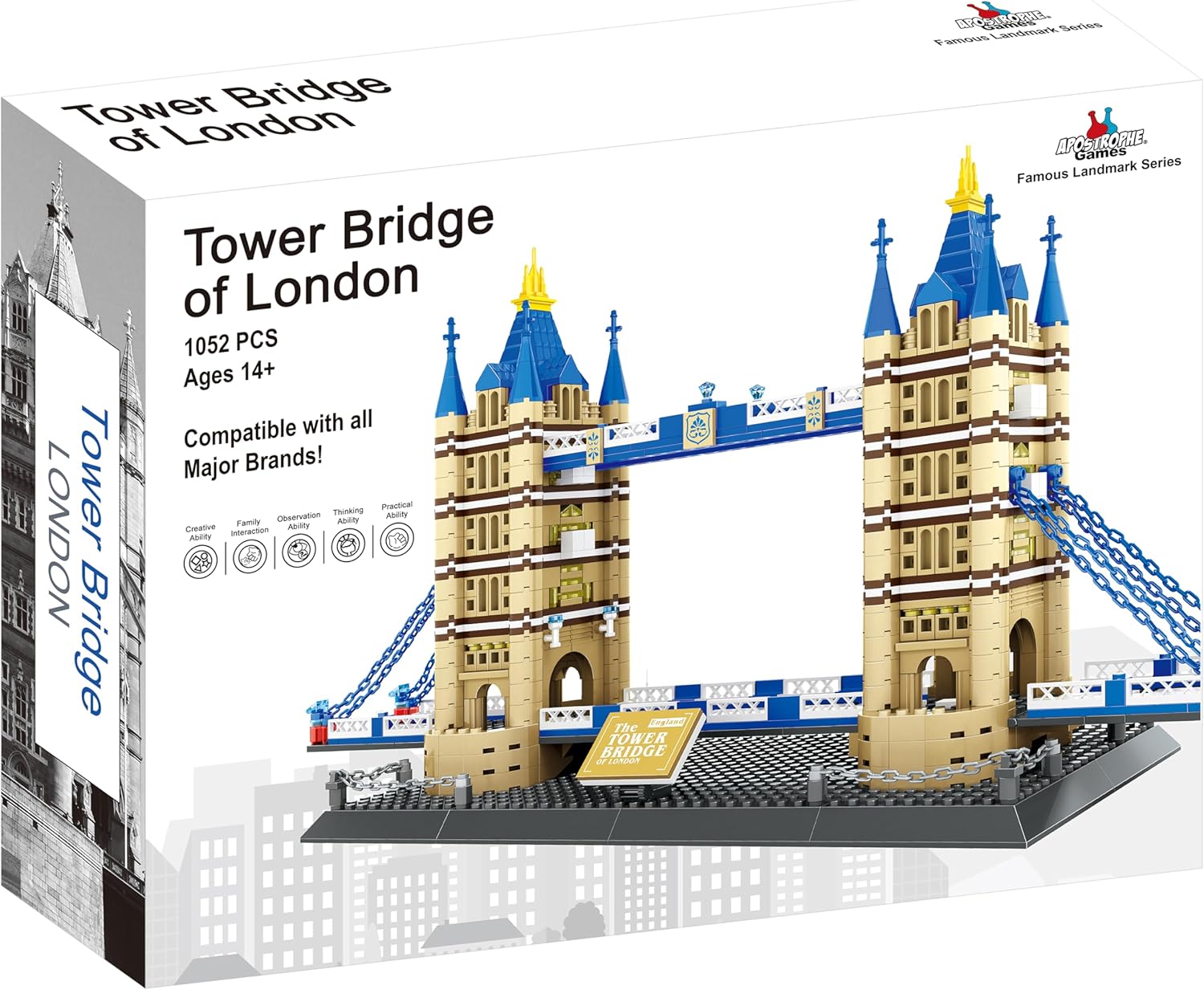 Plymagic Assembly Model - Tower Bridge