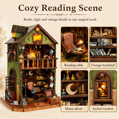 Plymagic DIY Mini House - Owl Library