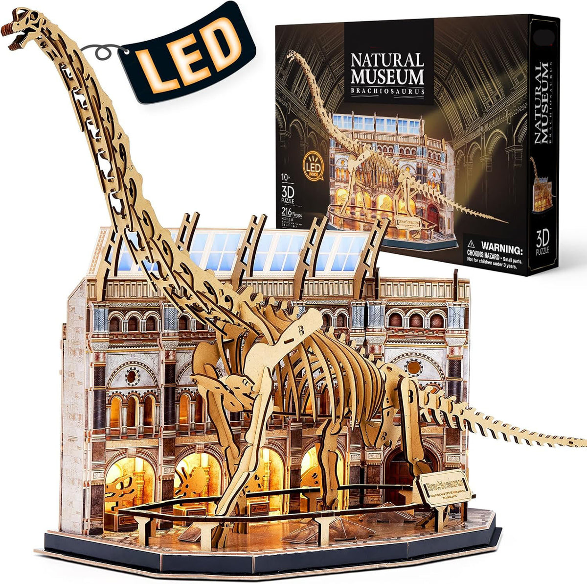 Plymagic Assembly Model - Dinosaur Museum