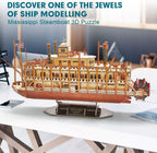 Plymagic Assembly Model - Mississippi Steamboat