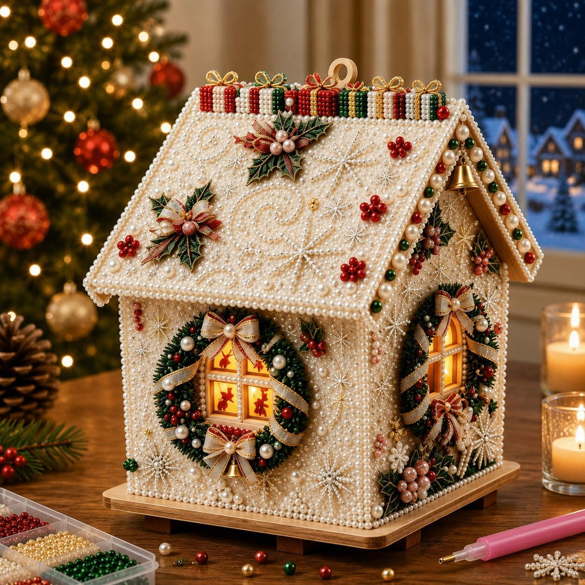 Plymagic DIY Pearl Art - Christmas Collection