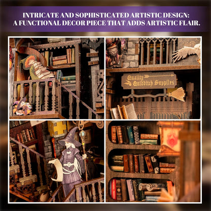 Plymagic DIY Book Nook - Magic Library